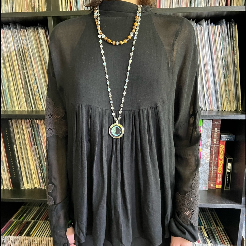 Tibi Back Bow Top